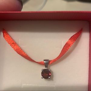 Garnet pendant